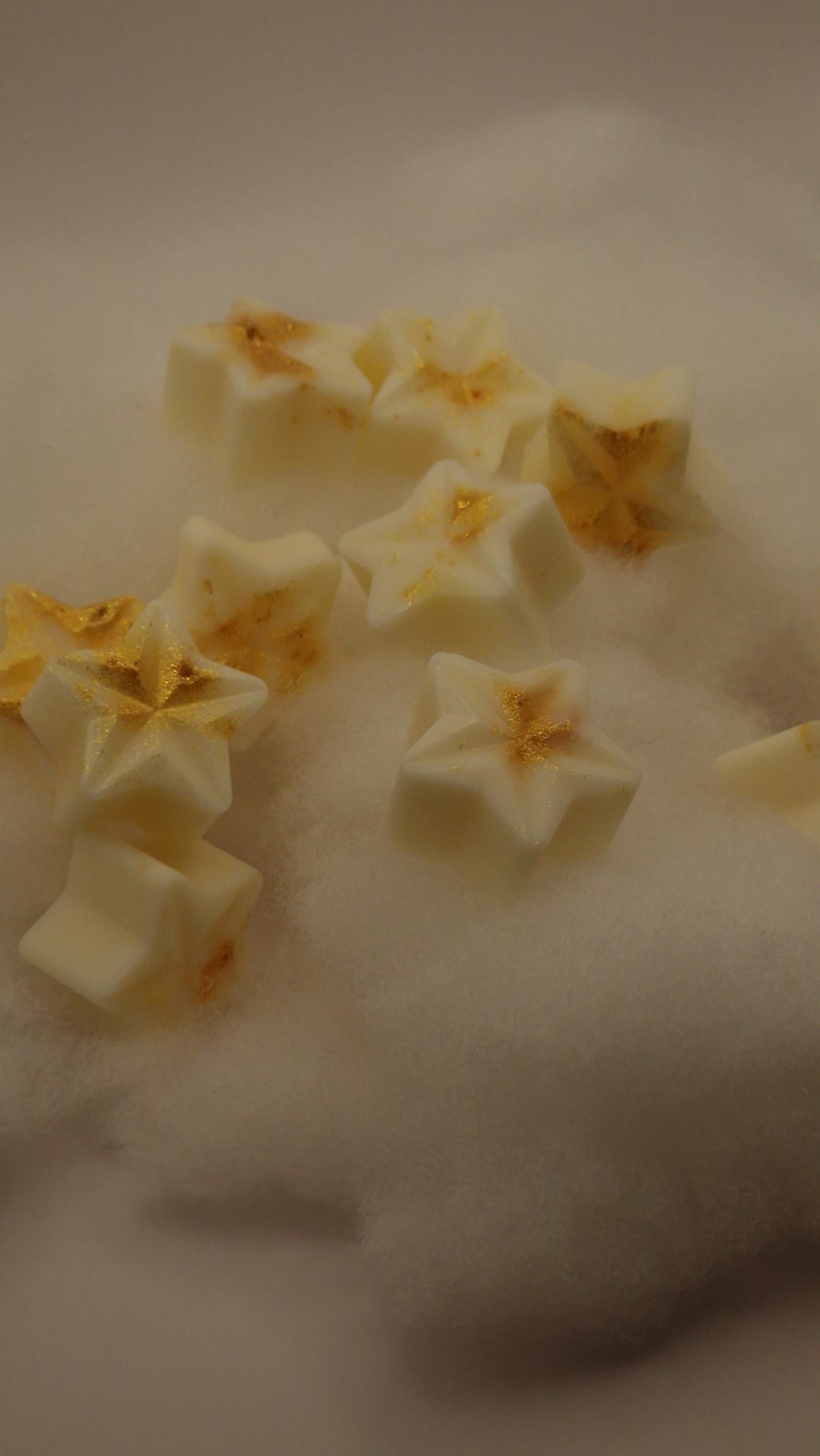 Golden Stars Wax melts