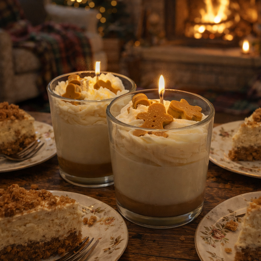 Gingerbread cheesecake