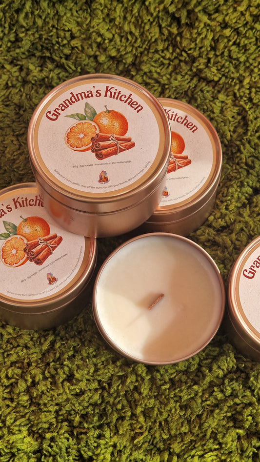 Scented Tin Candle